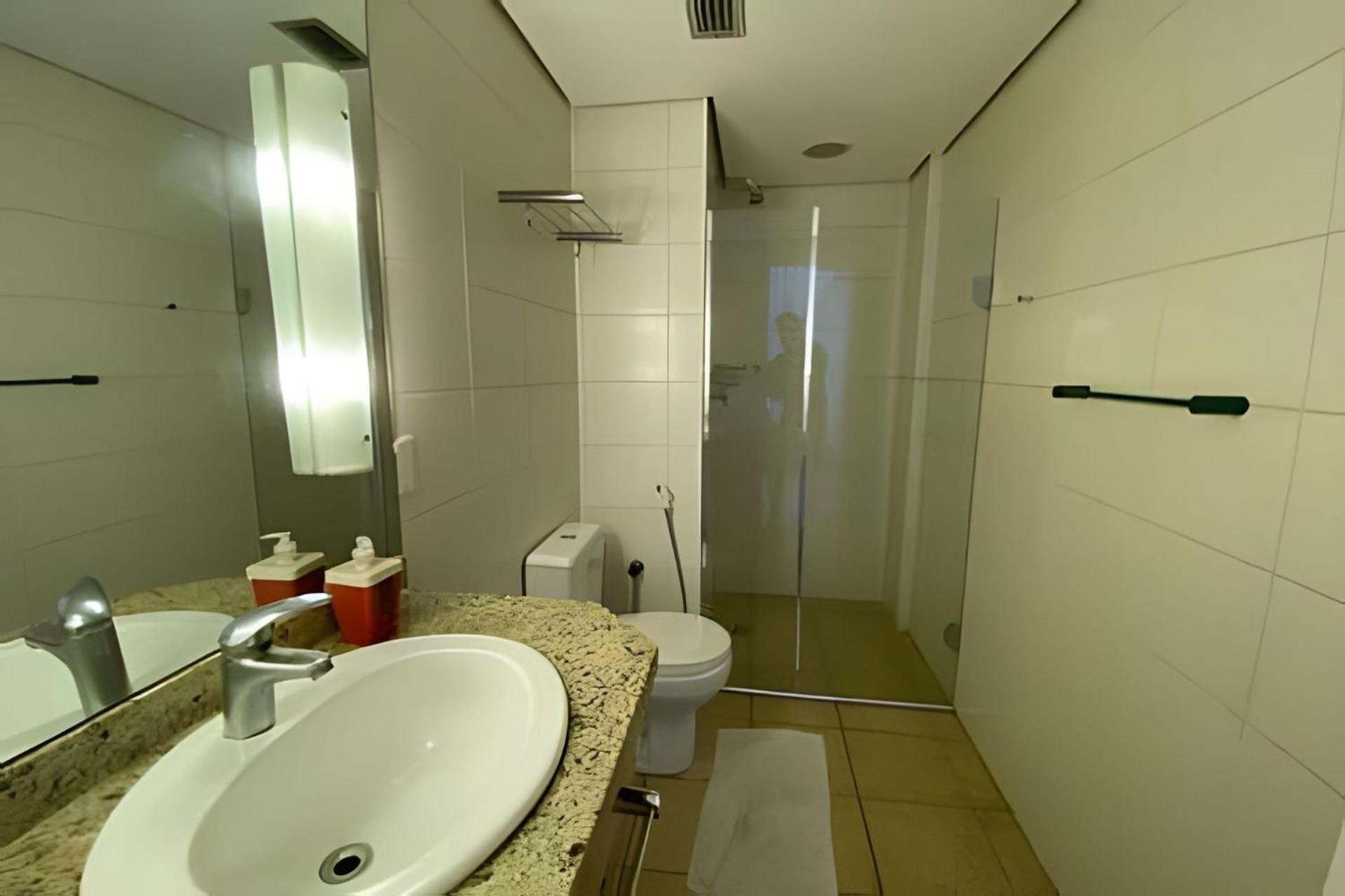 Dois Quartos E Sacada Vista Mar No Gonzaga Apartamento *
